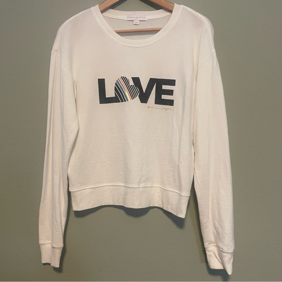 Spiritual Gangster Love Heart Sweatshirt - Size Medium - Picture 2 of 7